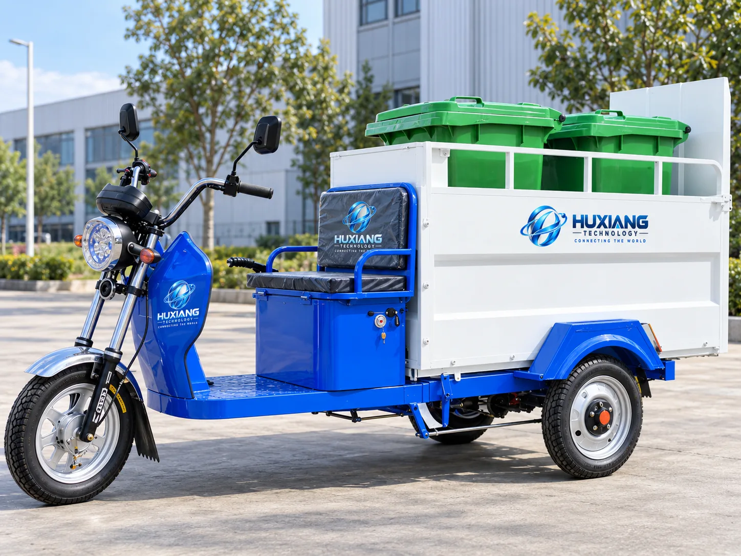 240L Double-Bin Sanitation Vehicle - China Factory Manufacturer