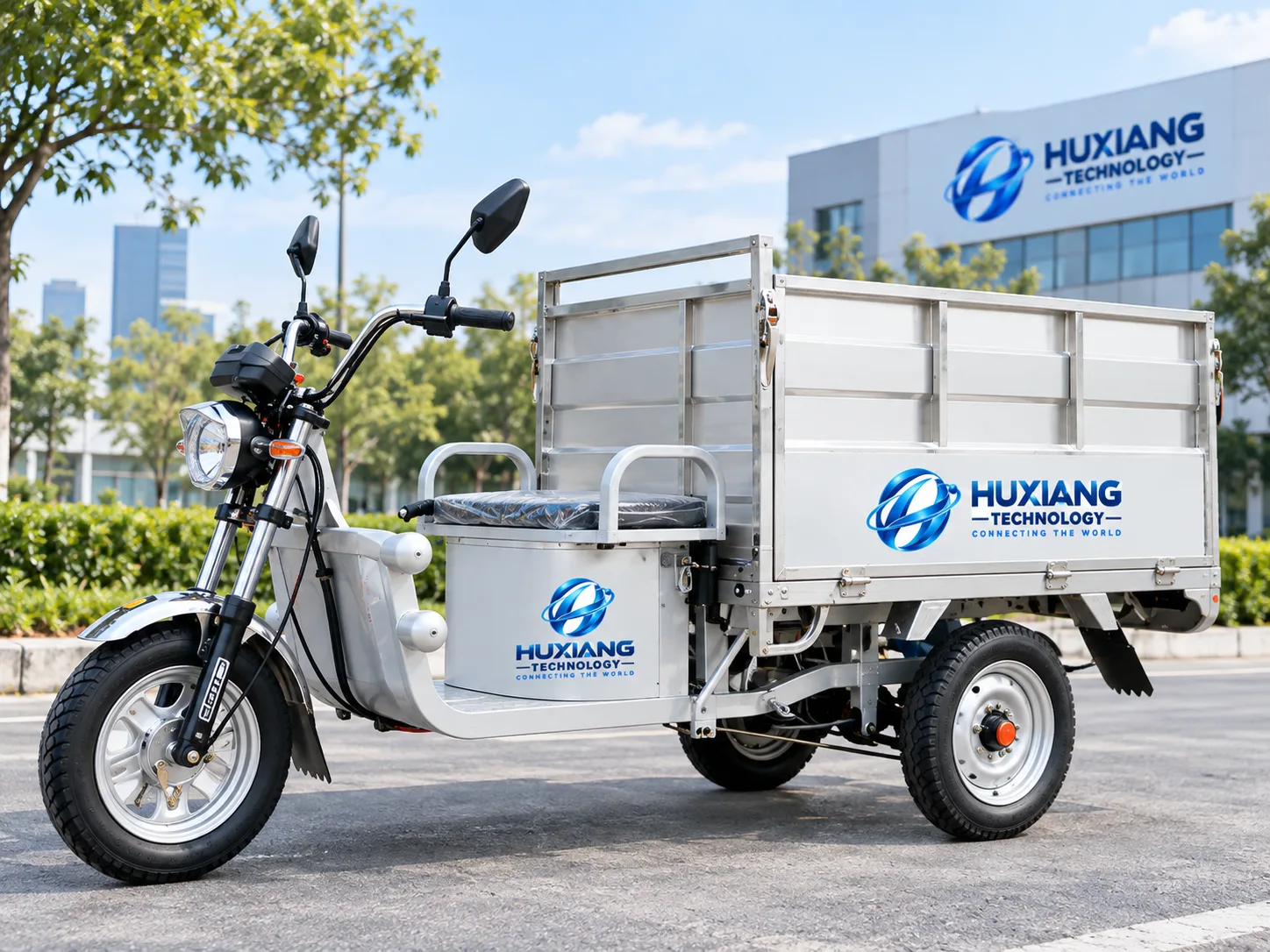 1.5m All-Steel Sanitation Vehicle (Optional Hydraulic Self-Dumping) - China Factory Manufacturer