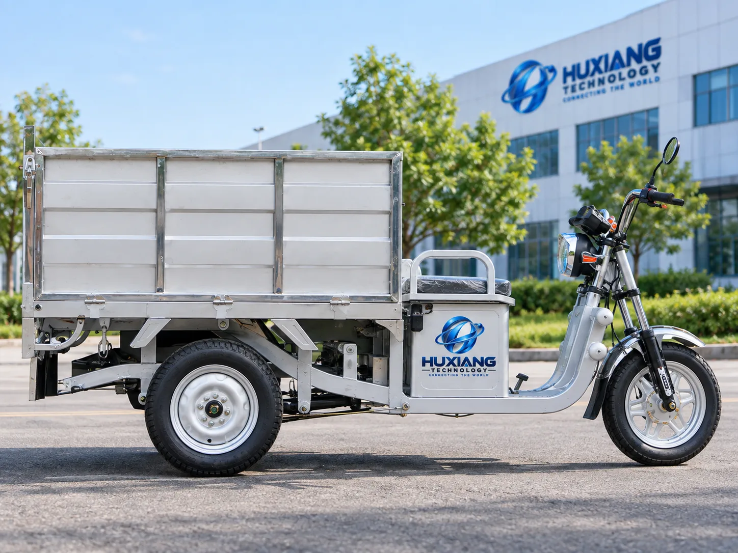 1.5m All-Steel Sanitation Vehicle (Optional Hydraulic Self-Dumping) - China Factory Manufacturer