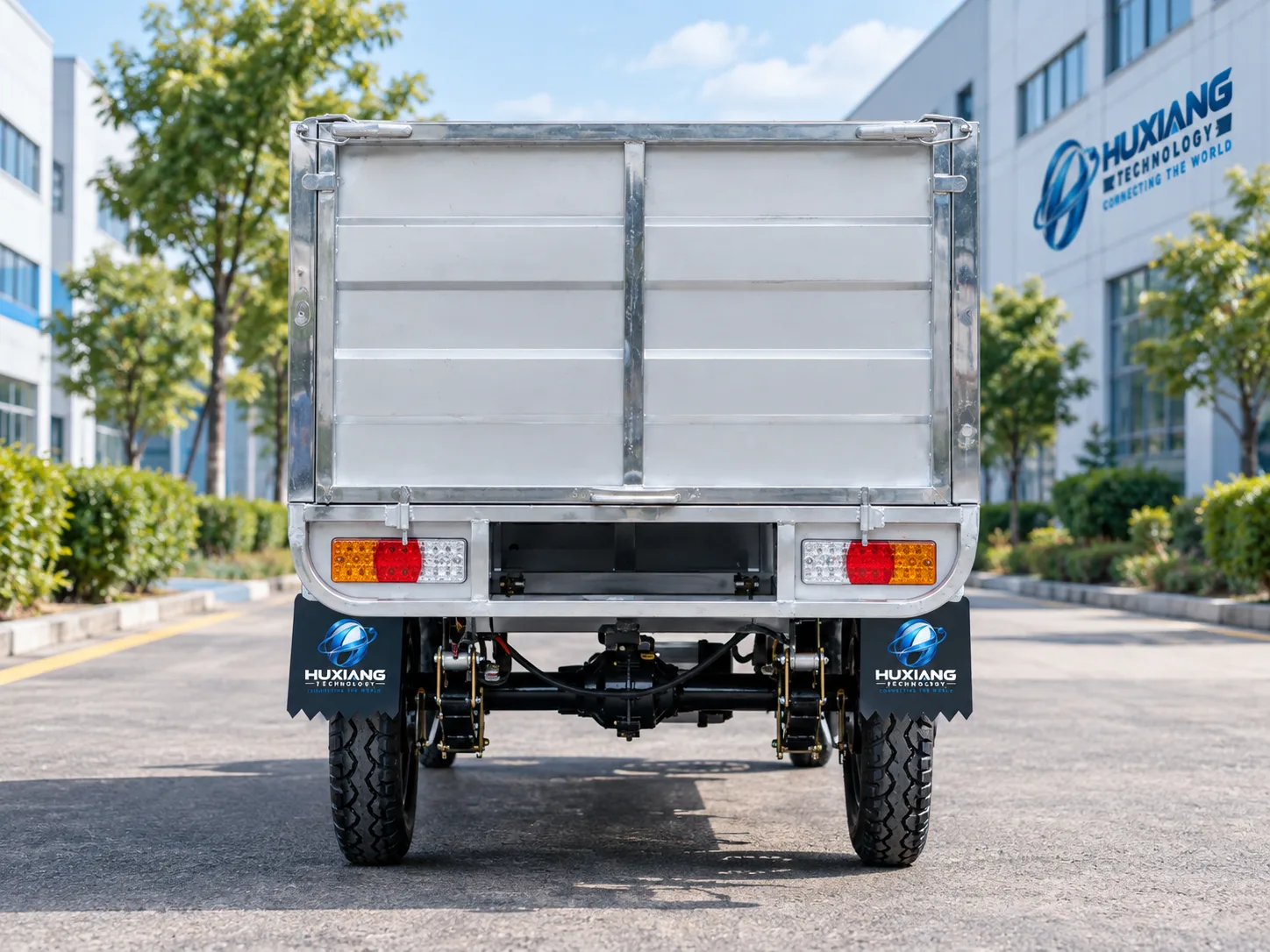 1.5m All-Steel Sanitation Vehicle (Optional Hydraulic Self-Dumping) - China Factory Manufacturer