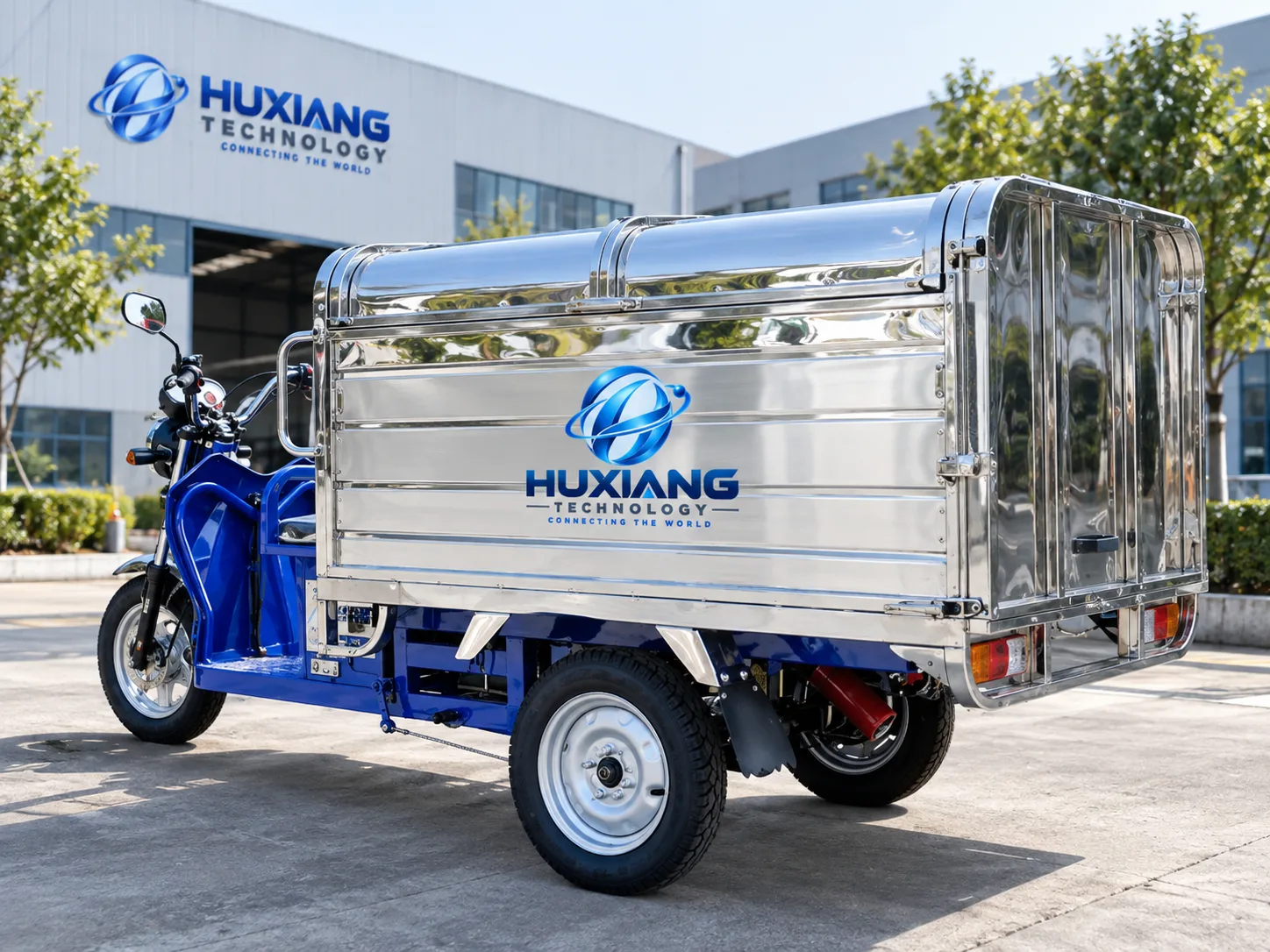 1.6m Flying Wing Semi-Steel Sanitation Vehicle - China Factory Manufacturer